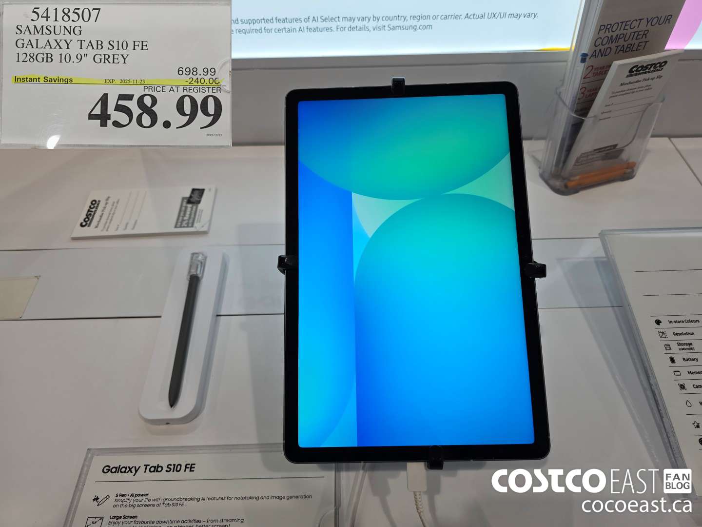 5418507 SAMSUNG GALAXY TAB S10 FE 128GB 10.9