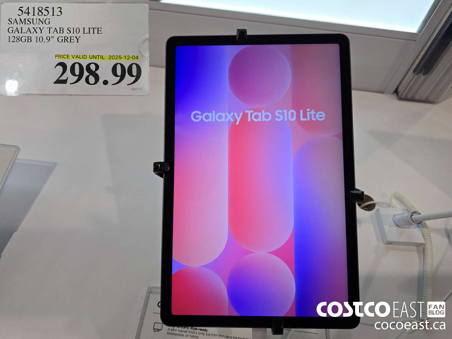 5418513 SAMSUNG GALAXY TAB S10 LITE 128GB 10.9