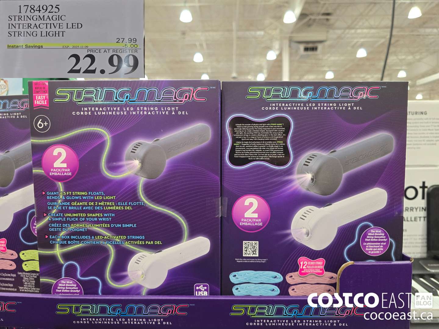 1784925 STRINGMAGIC INTERACTIVE LED STRING LIGHT ($5.00 INSTANT SAVINGS EXPIRES ON 2025-11-09) $22.99