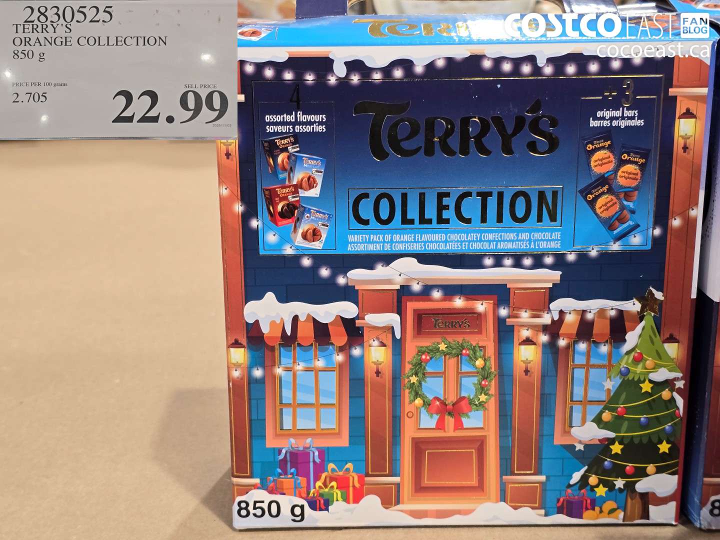 2830525 TERRY'S ORANGE COLLECTION 550 g $22.99
