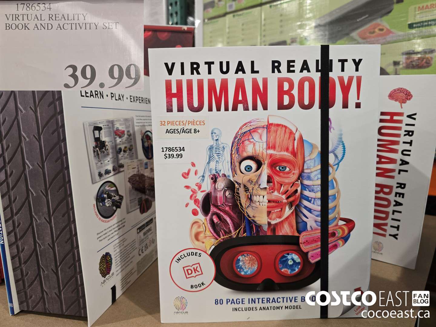 1786534 VIRTUAL REALITY BOOK AND ACTIVITY SET $39.99