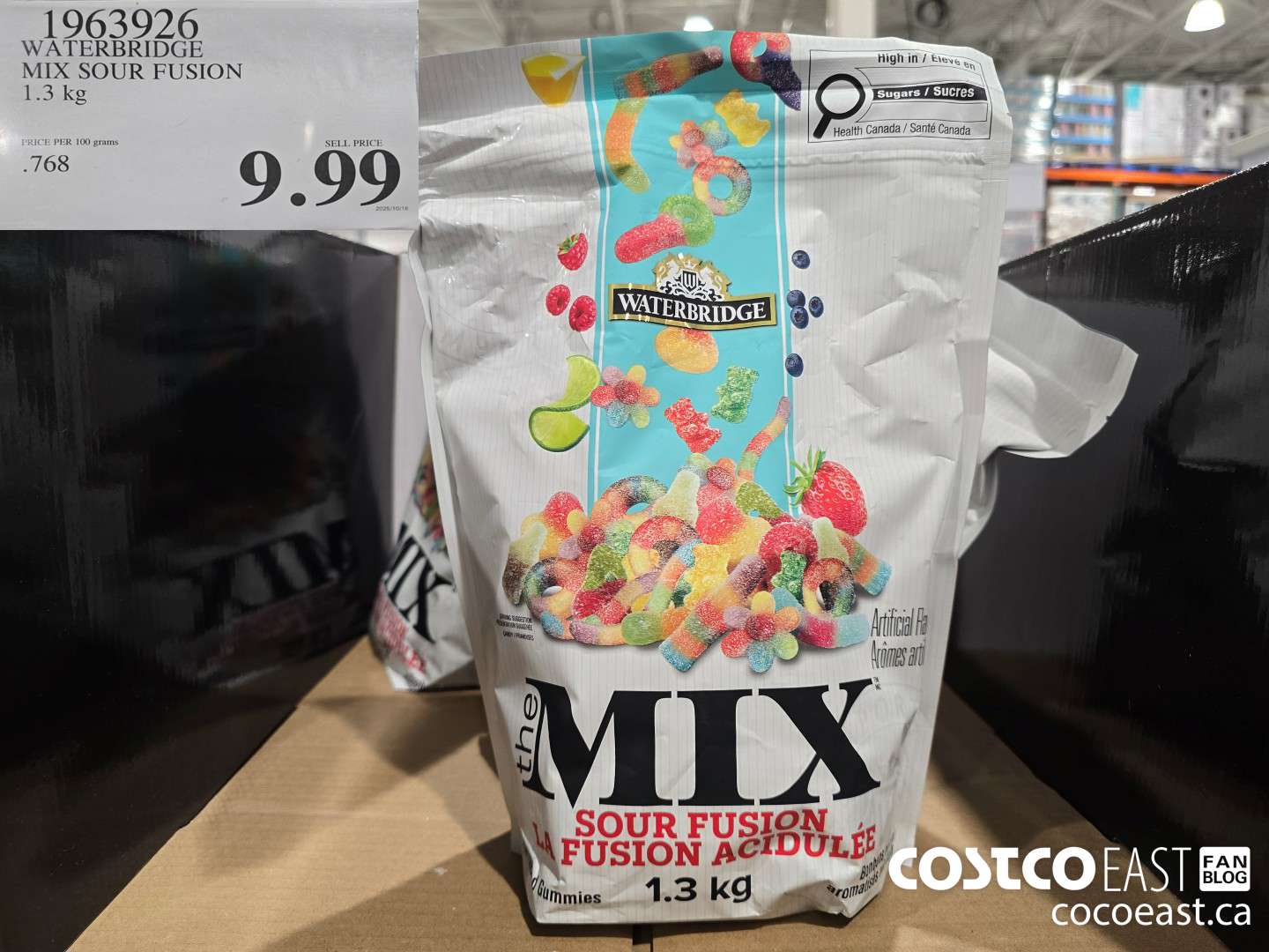 1963926 WATERBRIDGE MIX SOUR FUSION 1.3 kg $9.99