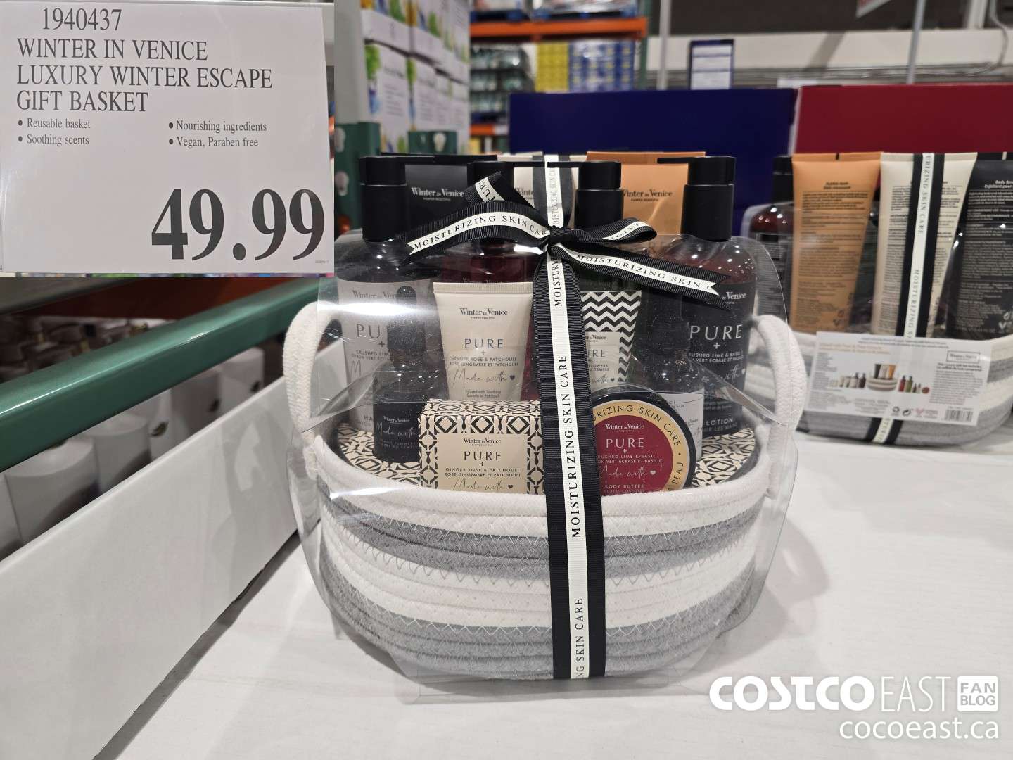 1940437 WINTER IN VENICE LUXURY WINTER ESCAPE GIFT BASKET $49.99