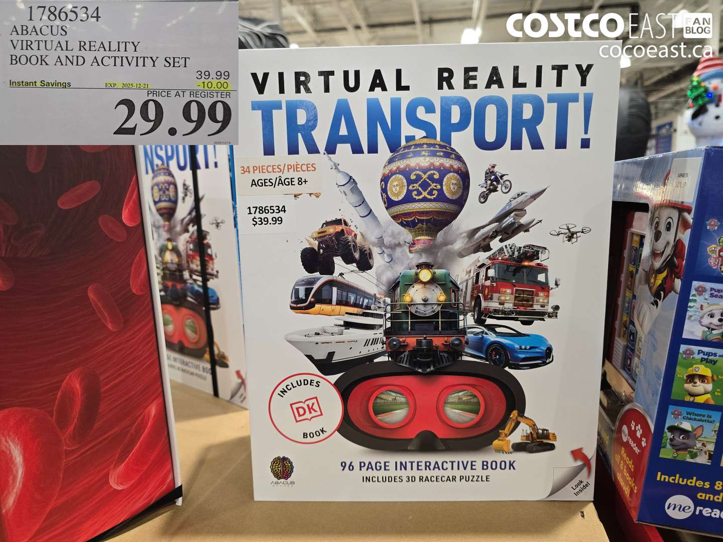 1786534 ABACUS VIRTUAL REALITY BOOK AND ACTIVITY SET ($10.00 INSTANT SAVINGS EXPIRES ON 2025-12-21) $29.99