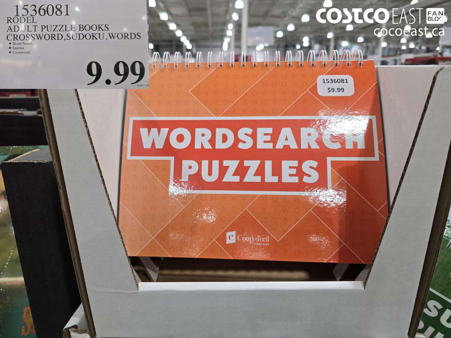 1536081 ADULT PUZZLE BOOKS $9.99