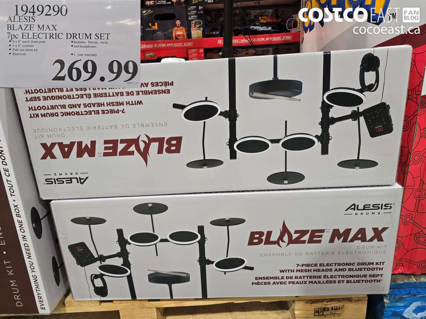 1949290 ALESIS BLAZE MAX 7pc ELECTRIC DRUM SET $269.99