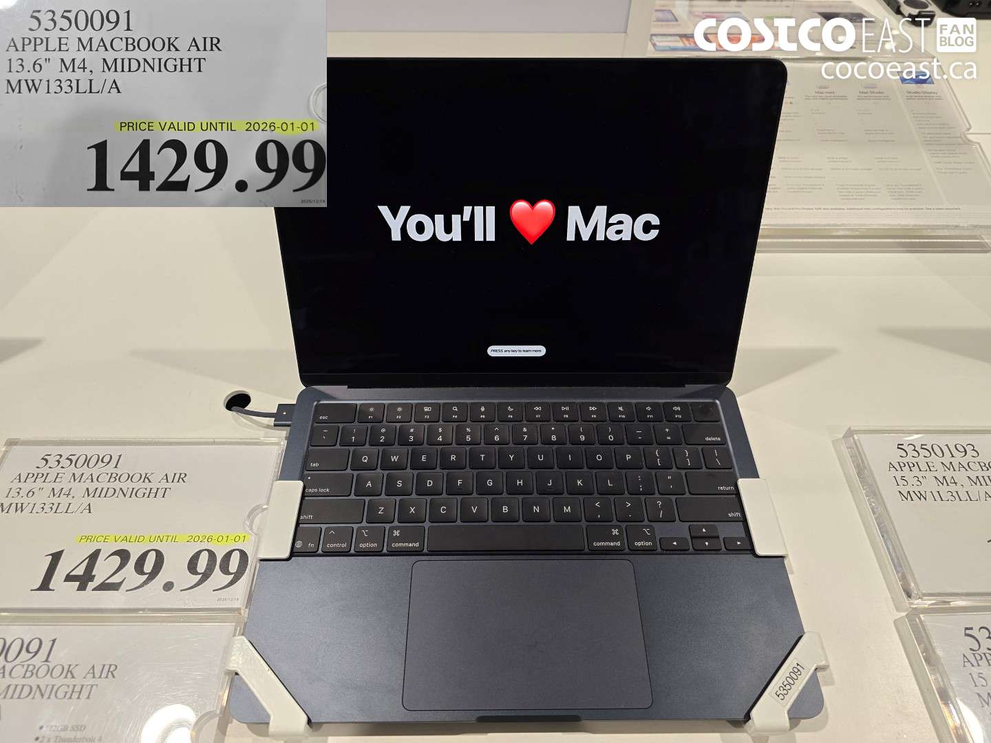 5350091 APPLE MACBOOK AIR 13.6