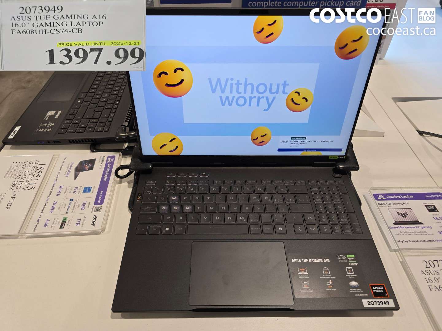 2073949 ASUS TUF GAMING A16 16.0