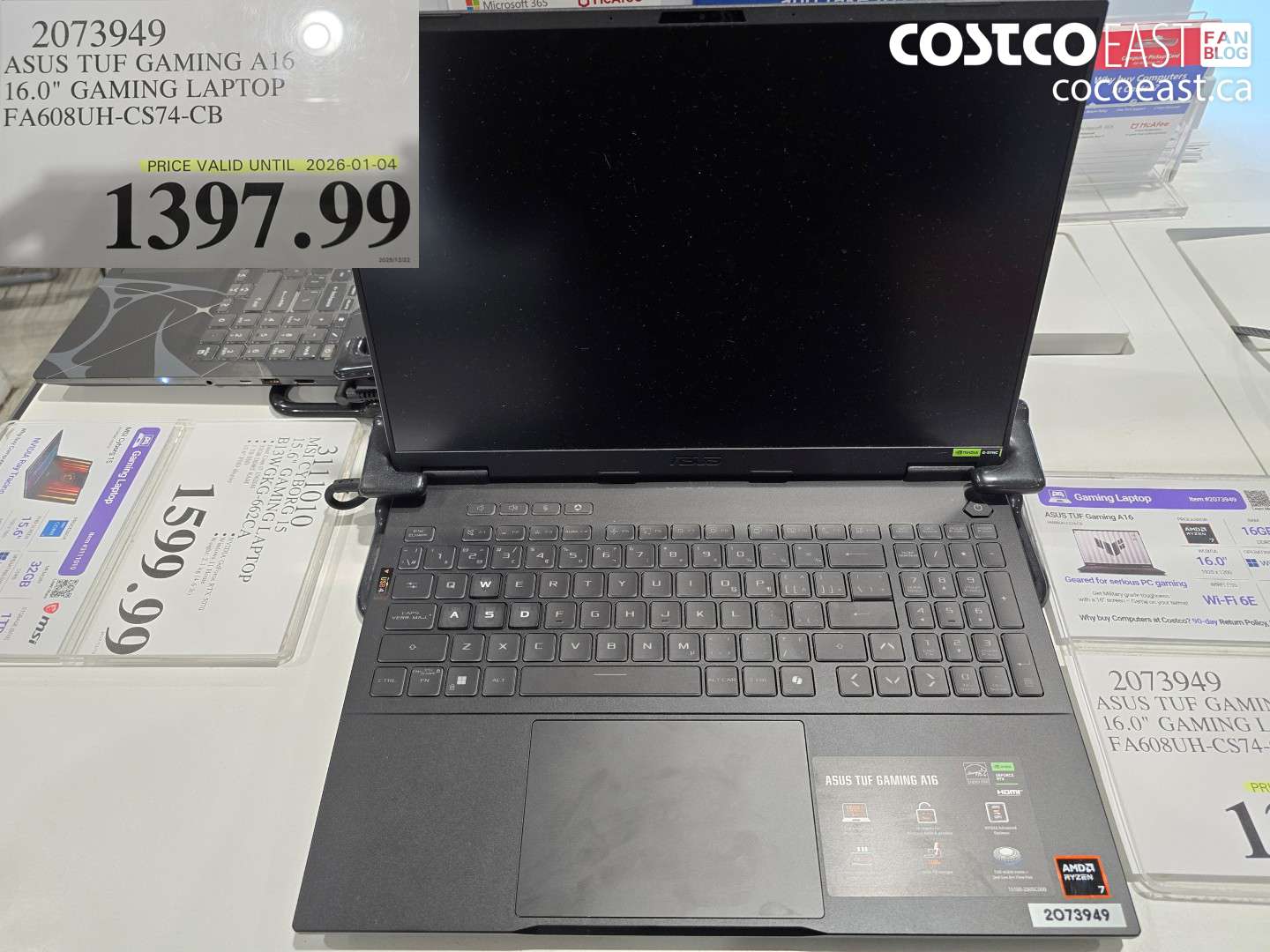 2073949 ASUS TUF GAMING A16 16.0