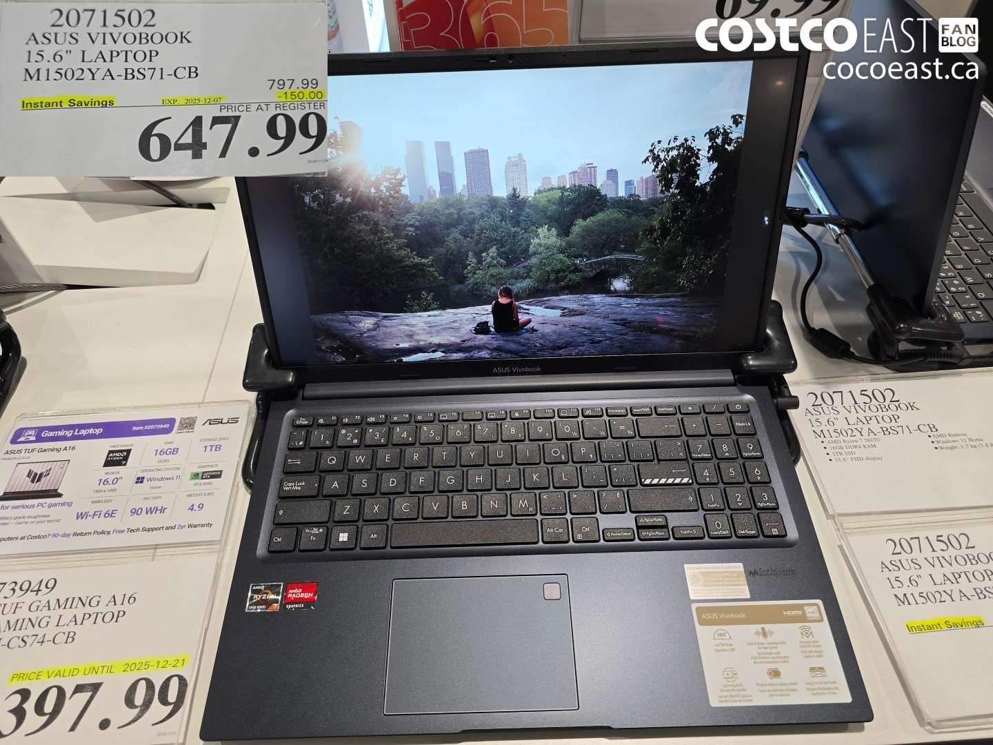 2071502 ASUS VIVOBOOK 15.6