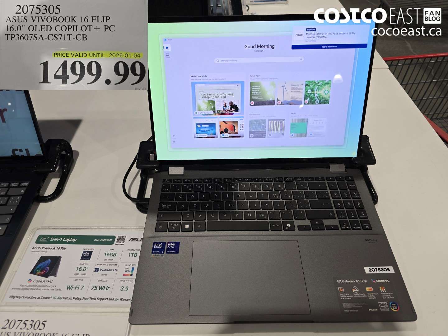 2075305 ASUS VIVOBOOK 16 FLIP 16.0