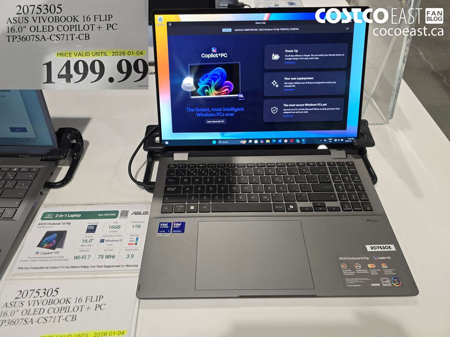 2075305 ASUS VIVOBOOK 16 FLIP 16.0