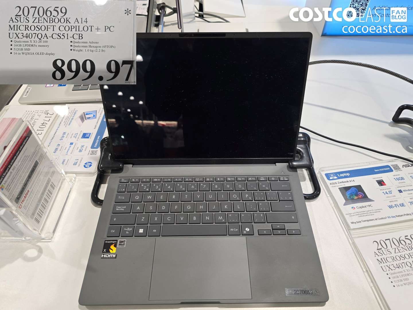 2070659 ASUS ZENBOOK A14 14.0