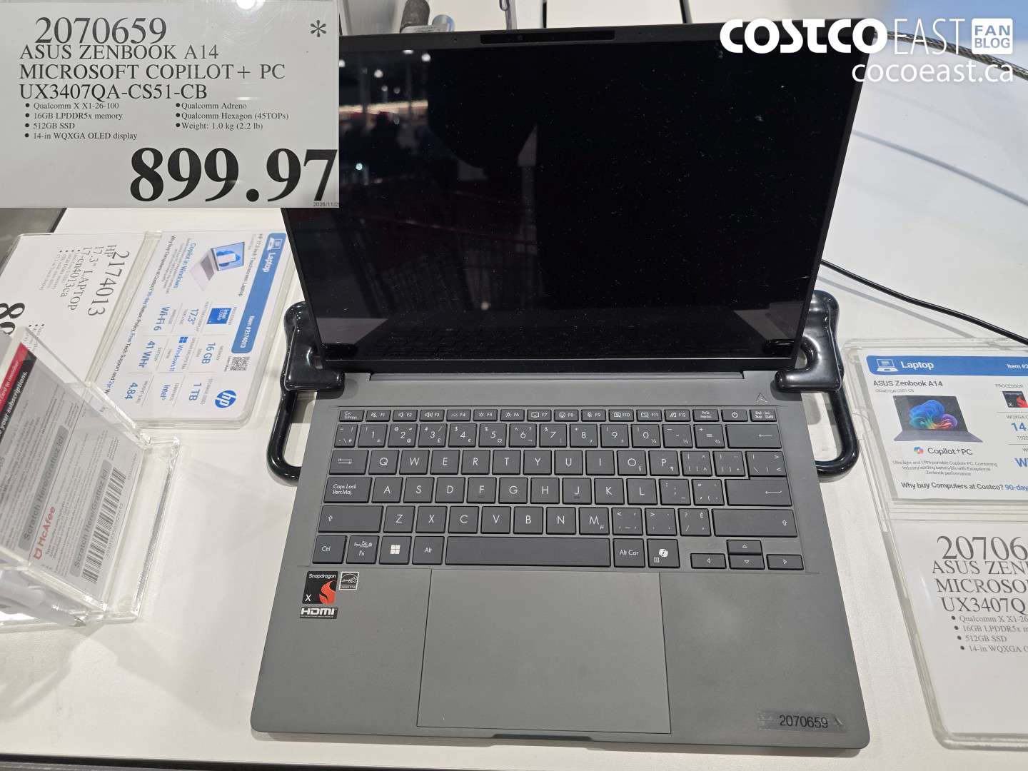 2070659 ASUS ZENBOOK A14 14.0