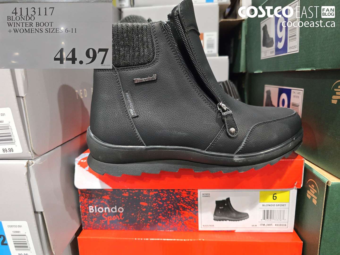 4113117 BLONDO WINTER BOOT +WOMENS SIZES 6-11 $44.97