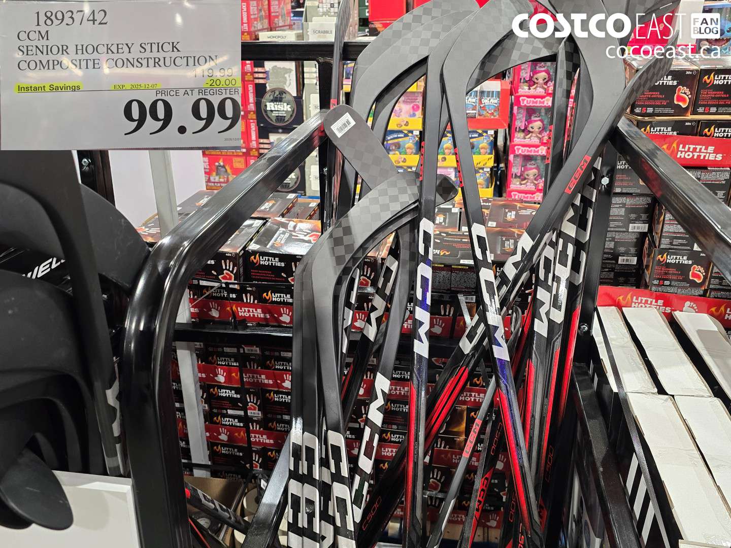 1893742 CCM SENIOR HOCKEY STICK COMPOSITE CONSTRUCTION ($20.00 INSTANT SAVINGS EXPIRES ON 2025-12-07) $99.99