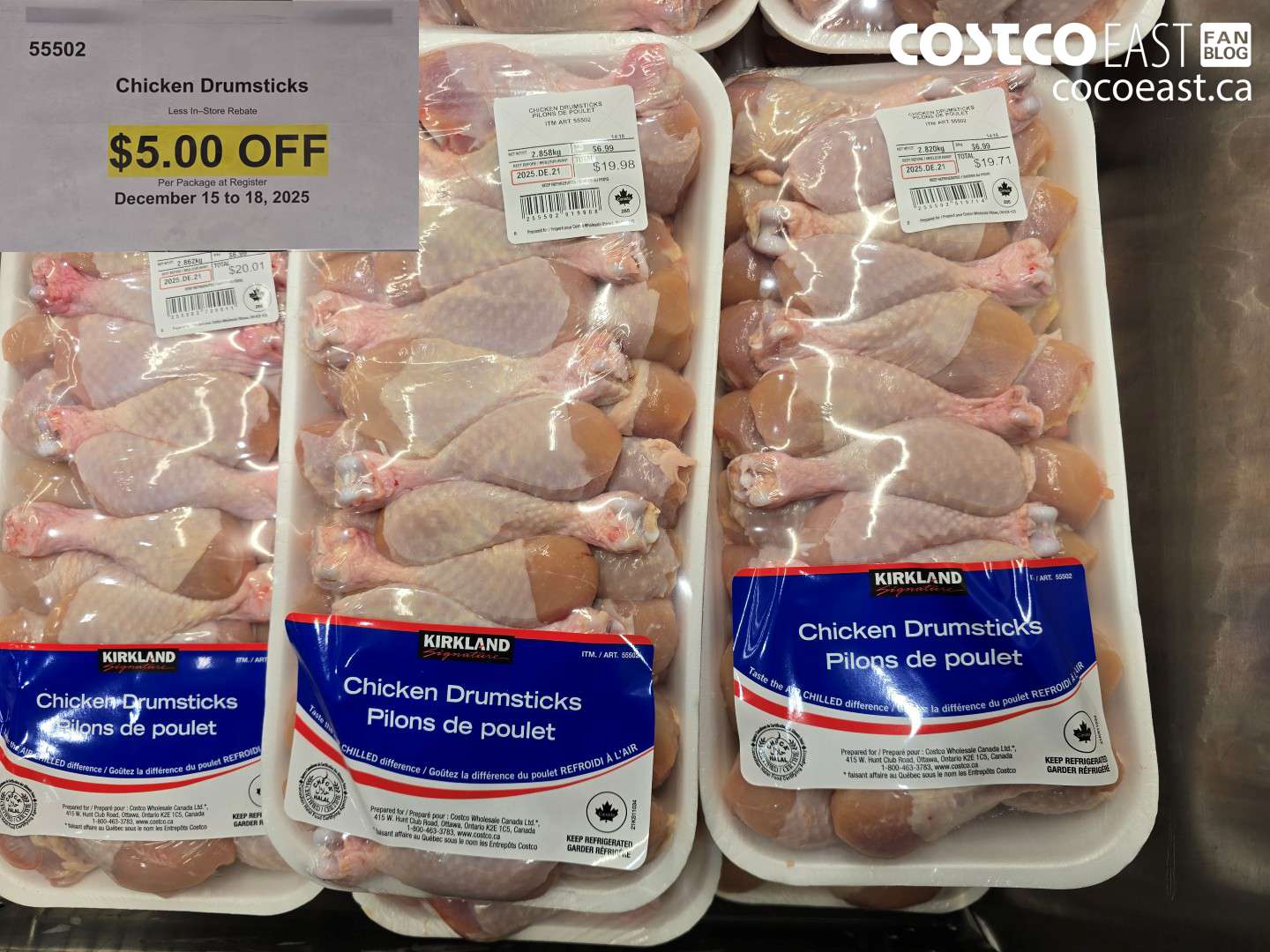 55502 Chicken Drumsticks ($5.00 INSTANT SAVINGS)