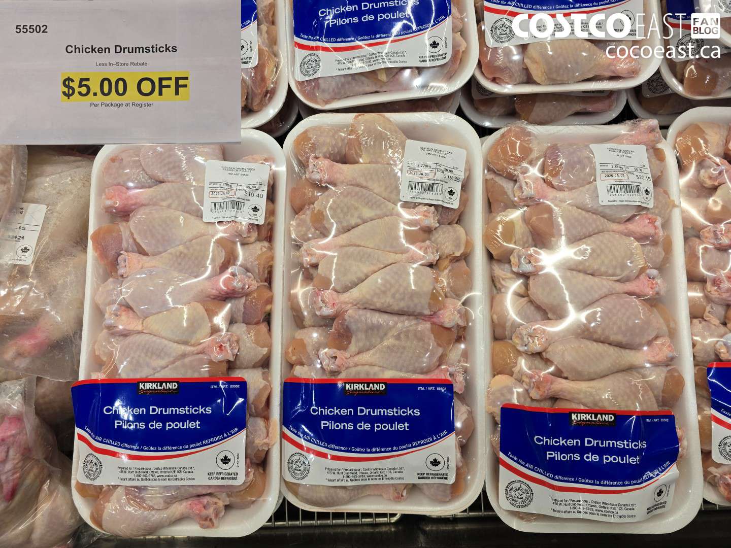 55502 Chicken Drumsticks ($5.00 INSTANT SAVINGS)