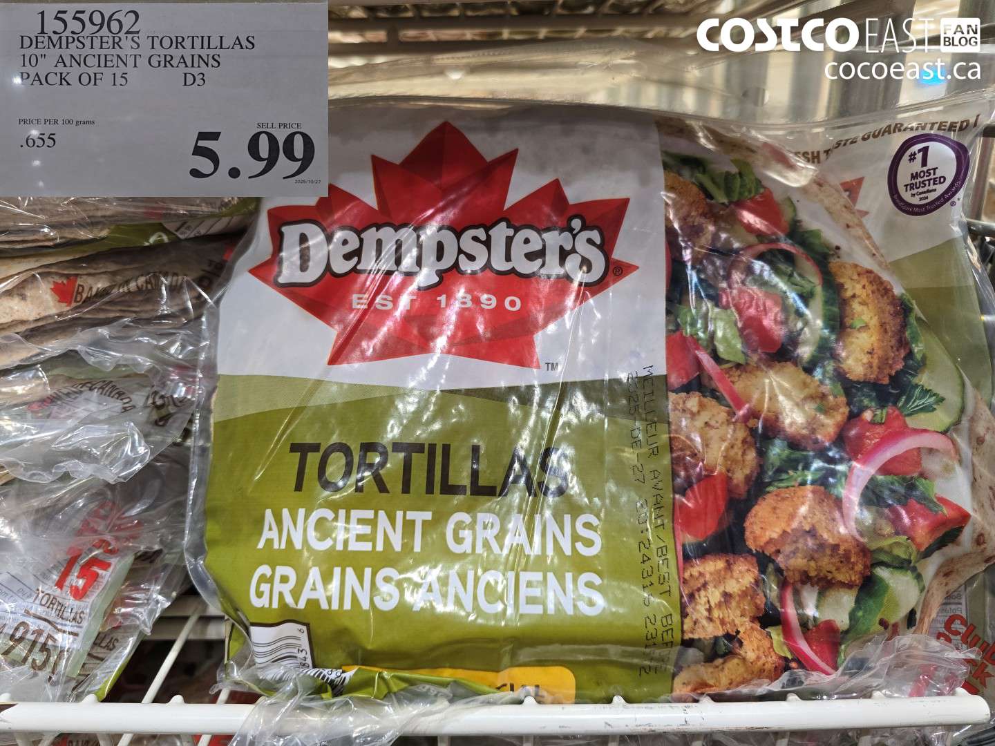 155962 DEMPSTER'S TORTILLAS 10