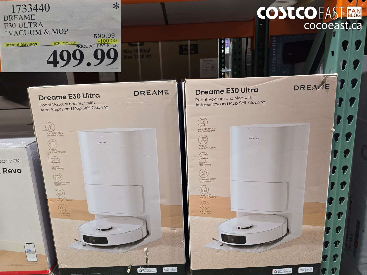 1733440 DREAME E30 ULTRA VACUUM & MOP ($100.00 INSTANT SAVINGS EXPIRES ON 2025-12-28) $499.99