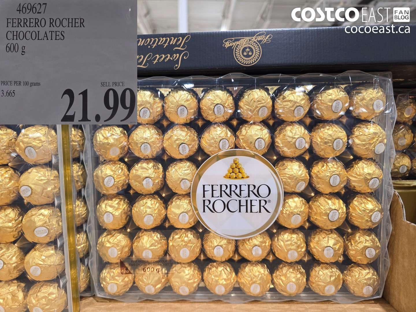 469627 FERRERO ROCHER CHOCOLATES 600 G $21.99