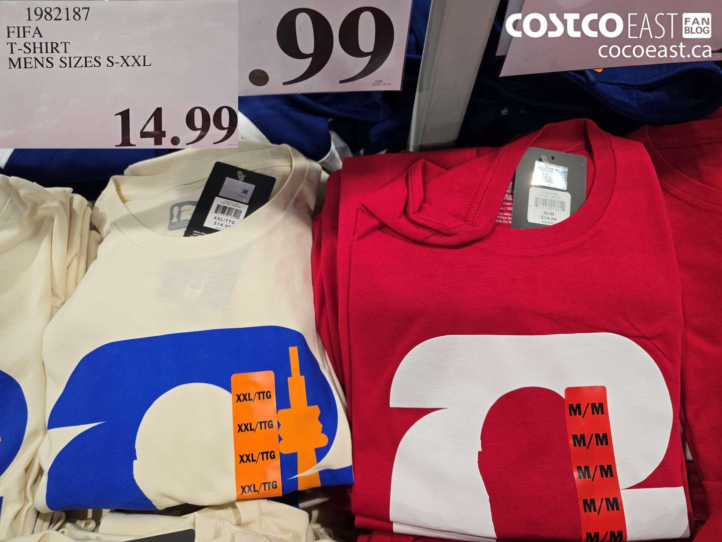 1982187 FIFA T-SHIRT MENS SIZES S-XXL $14.99