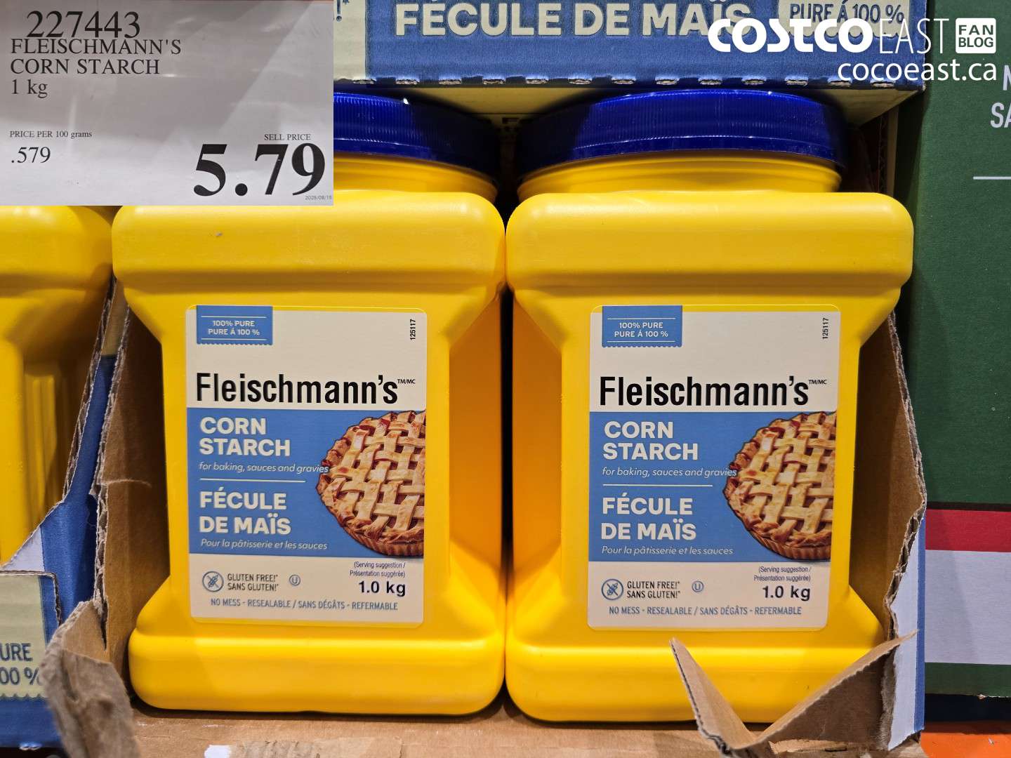 227443 FLEISHMANNN'S CORN STARCH 1 KG $5.79