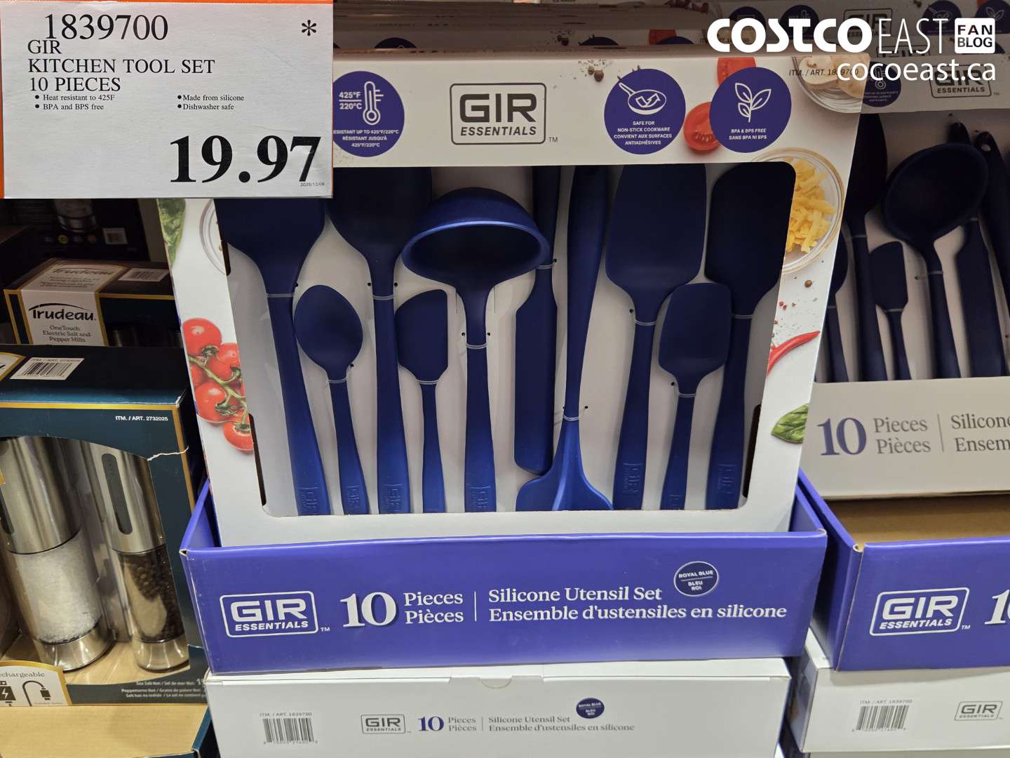 1839700 GIR KITCHEN TOOL SET 10 PIECES $19.97