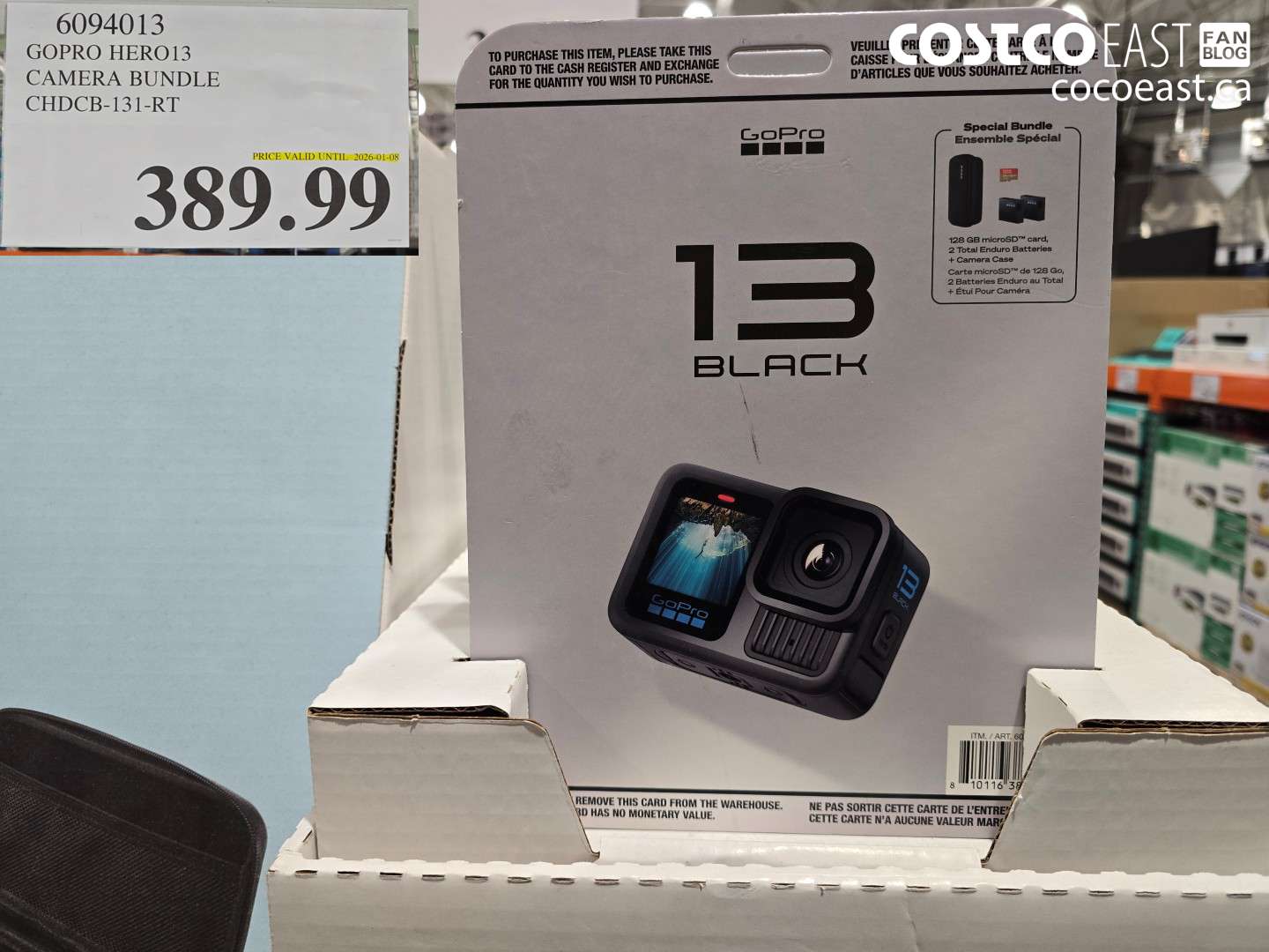 6094013 GOPRO HERO 13 BUNDLE CHDCB-131-RT $389.99