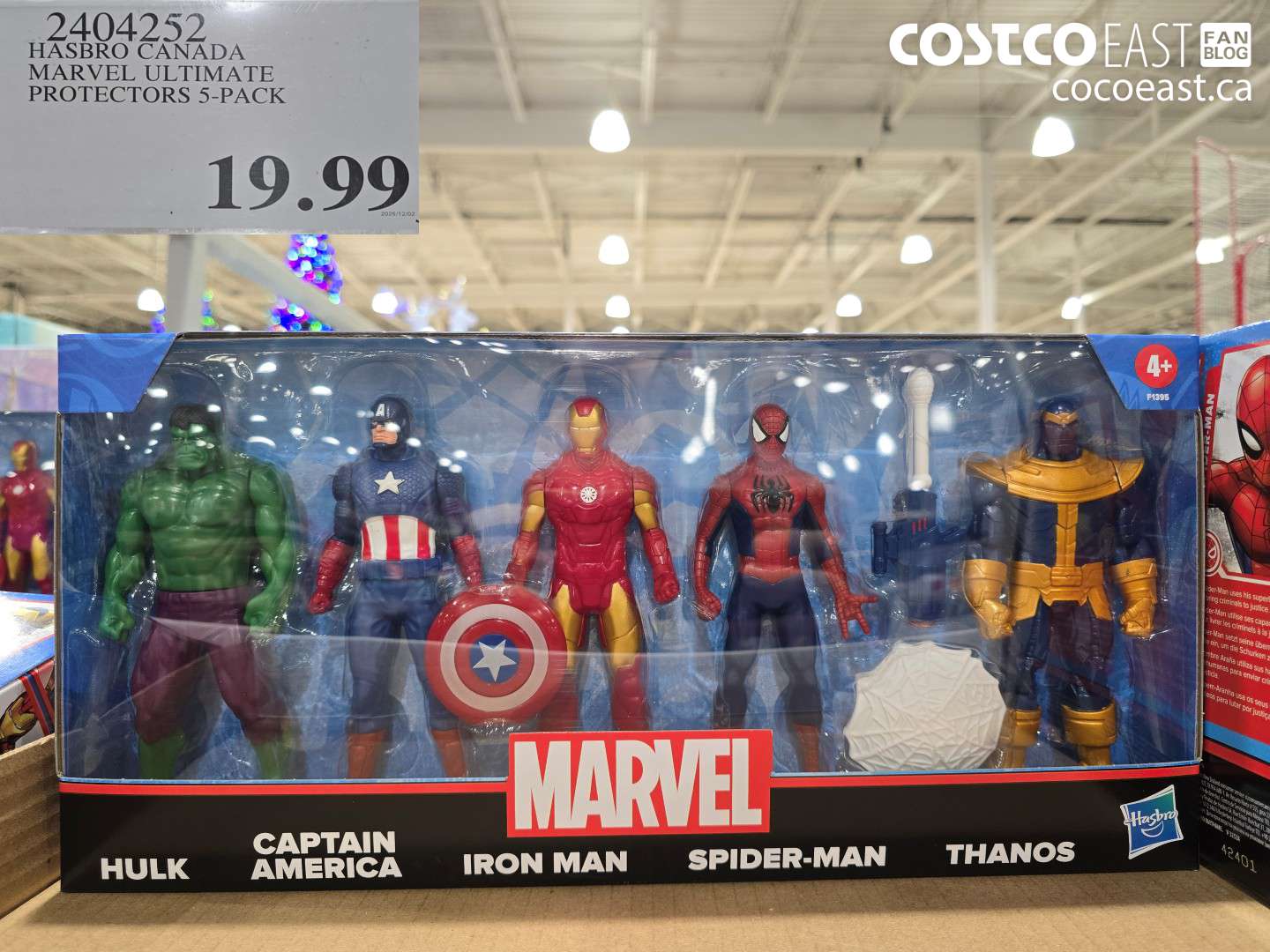 2404252 HASBRO CANADA MARVEL ULTIMATE PROTECTORS 5-PACK $19.99