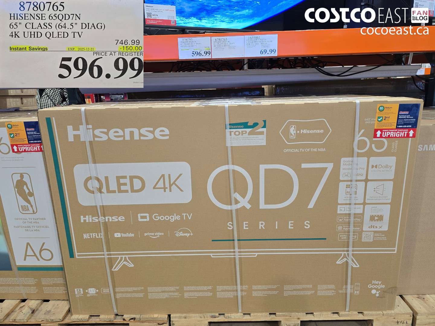 8780765 HISENSE 65QD7N 65