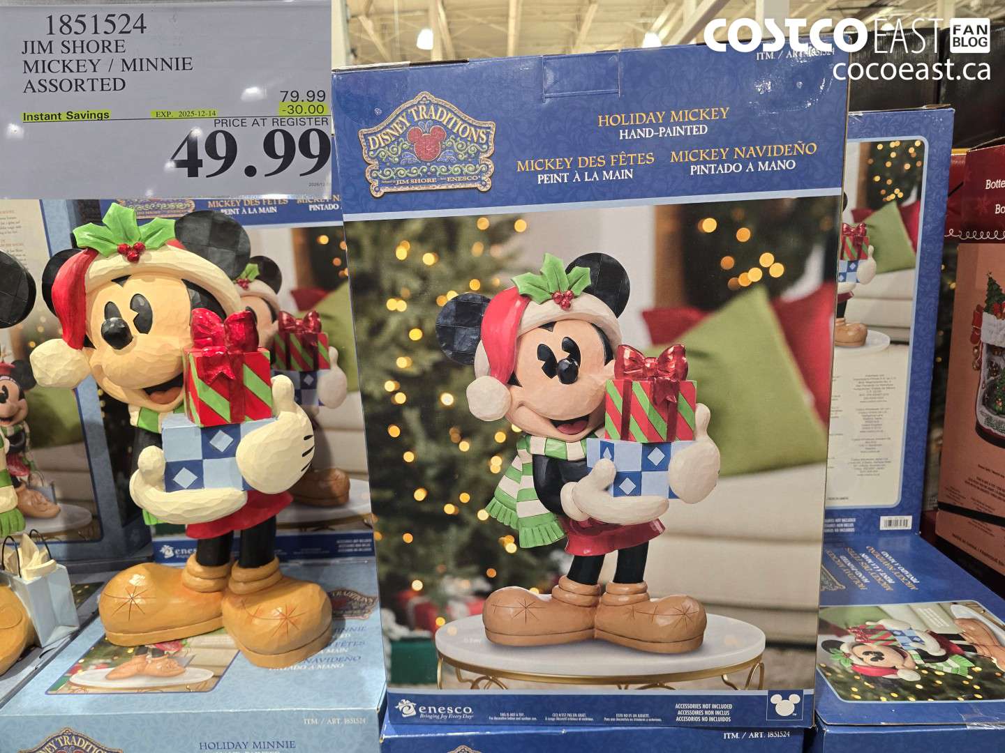 1851524 JIM SHORE MICKEY / MINNIE ASSORTED ($30.00 INSTANT SAVINGS EXPIRES ON 2025-12-14) $49.99