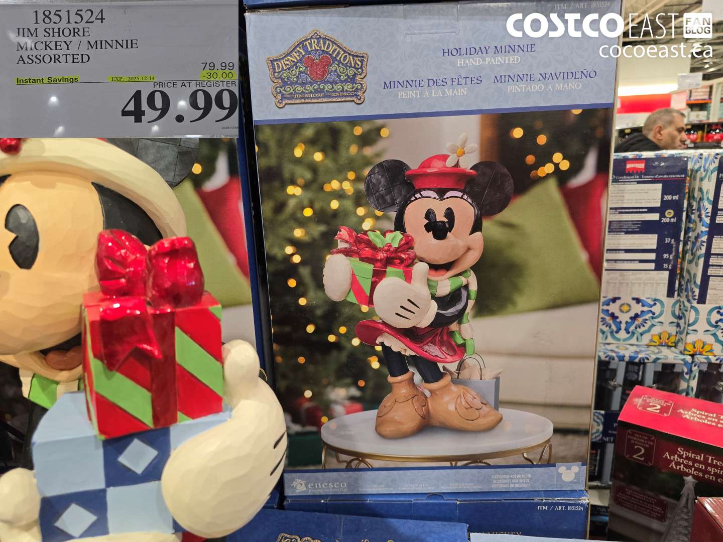 1851524 JIM SHORE MICKEY / MINNIE ASSORTED ($30.00 INSTANT SAVINGS EXPIRES ON 2025-12-14) $49.99