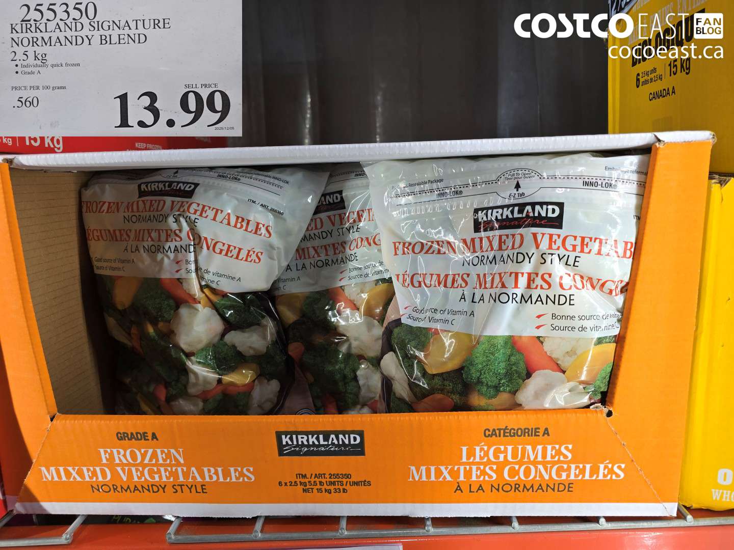 255350 KIRKLAND SIGNATURE NORMANDY BLEND 2.5 KG $13.99