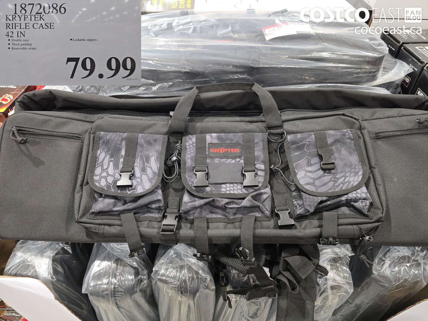 1872086 KRYPTEK RIFLE CASE 42 IN $79.99