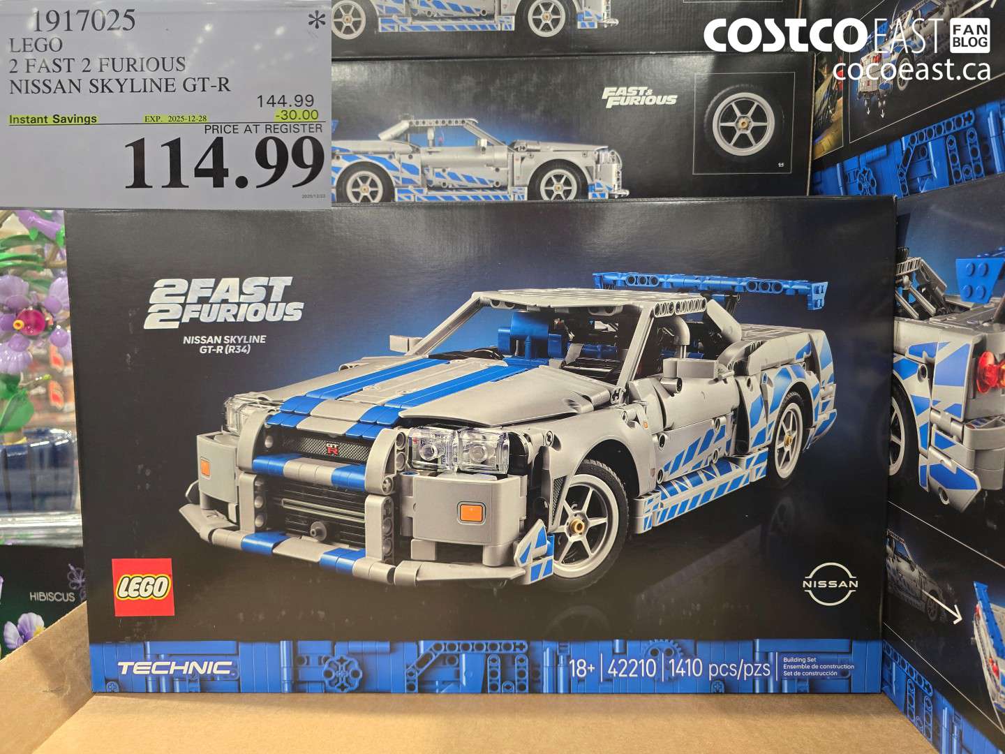 1917025 LEGO 2 FAST 2 FURIOUS NISSAN SKYLINE GT-R ($20.00 INSTANT SAVINGS EXPIRES ON 2025-12-28) $144.99
