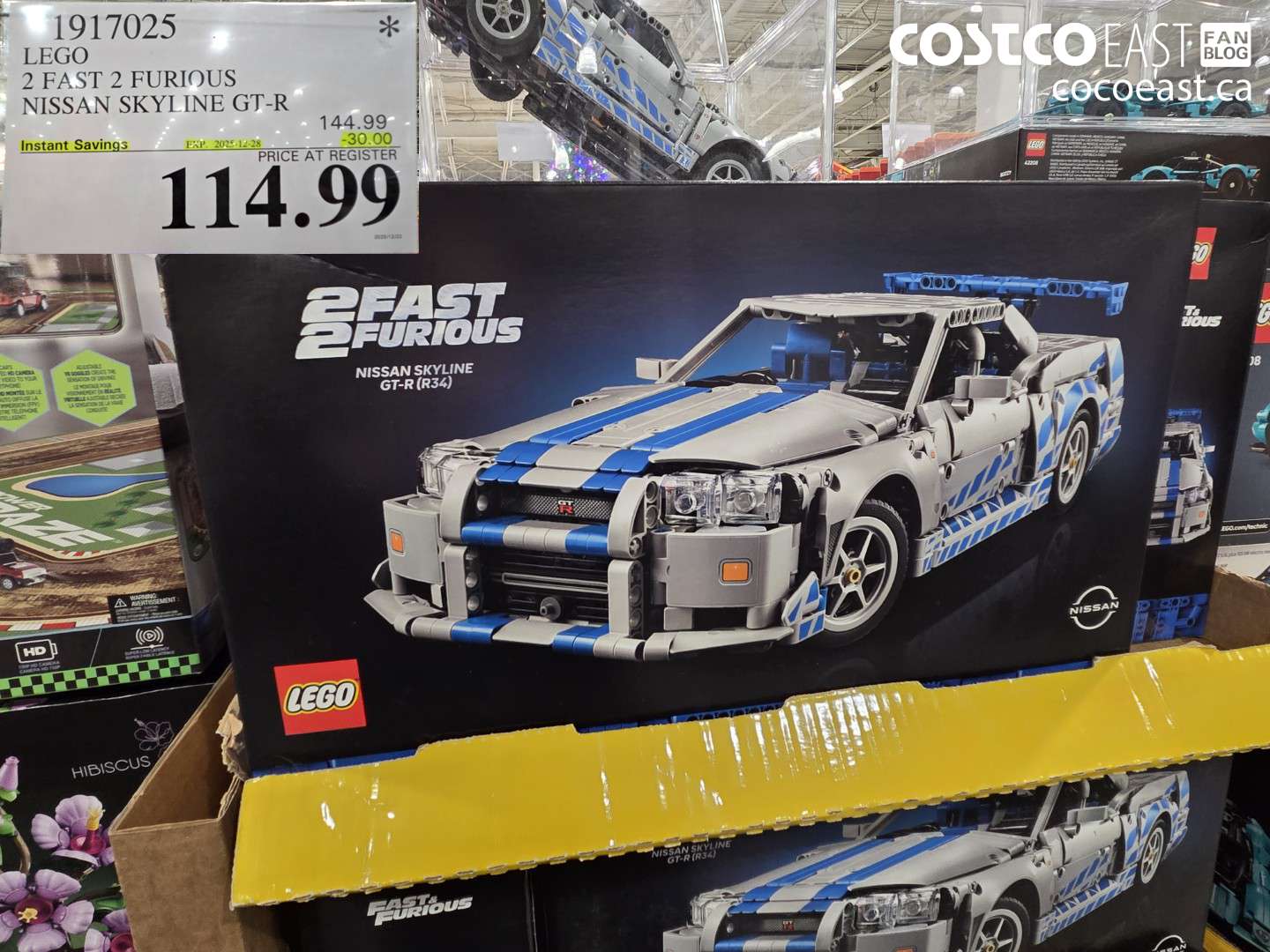 1917025 LEGO 2 FAST 2 FURIOUS NISSAN SKYLINE GT-R ($30.00 INSTANT SAVINGS EXPIRES ON 2025-12-28) $114.99