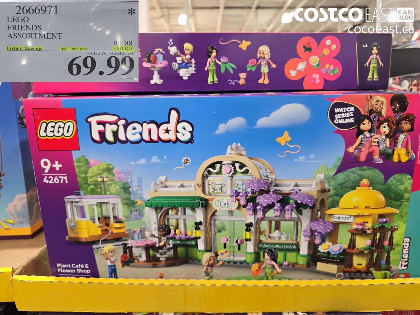 2666971 LEGO FRIENDS ASSORTMENT ($20.00 INSTANT SAVINGS EXPIRES ON 2025-12-24) $69.99