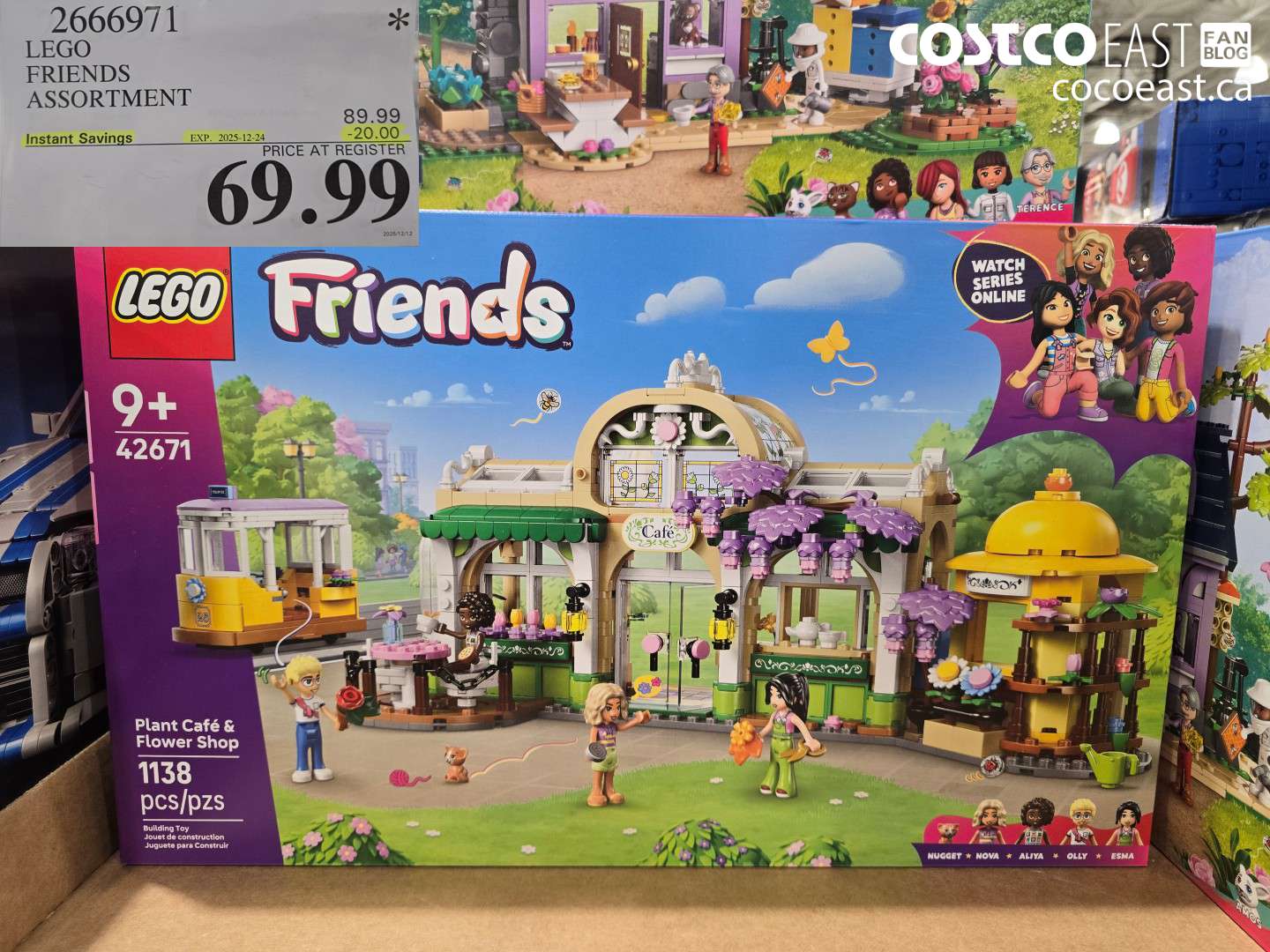 2666971 LEGO FRIENDS ASSORTMENT ($20.00 INSTANT SAVINGS EXPIRES ON 2025-12-24) $69.99