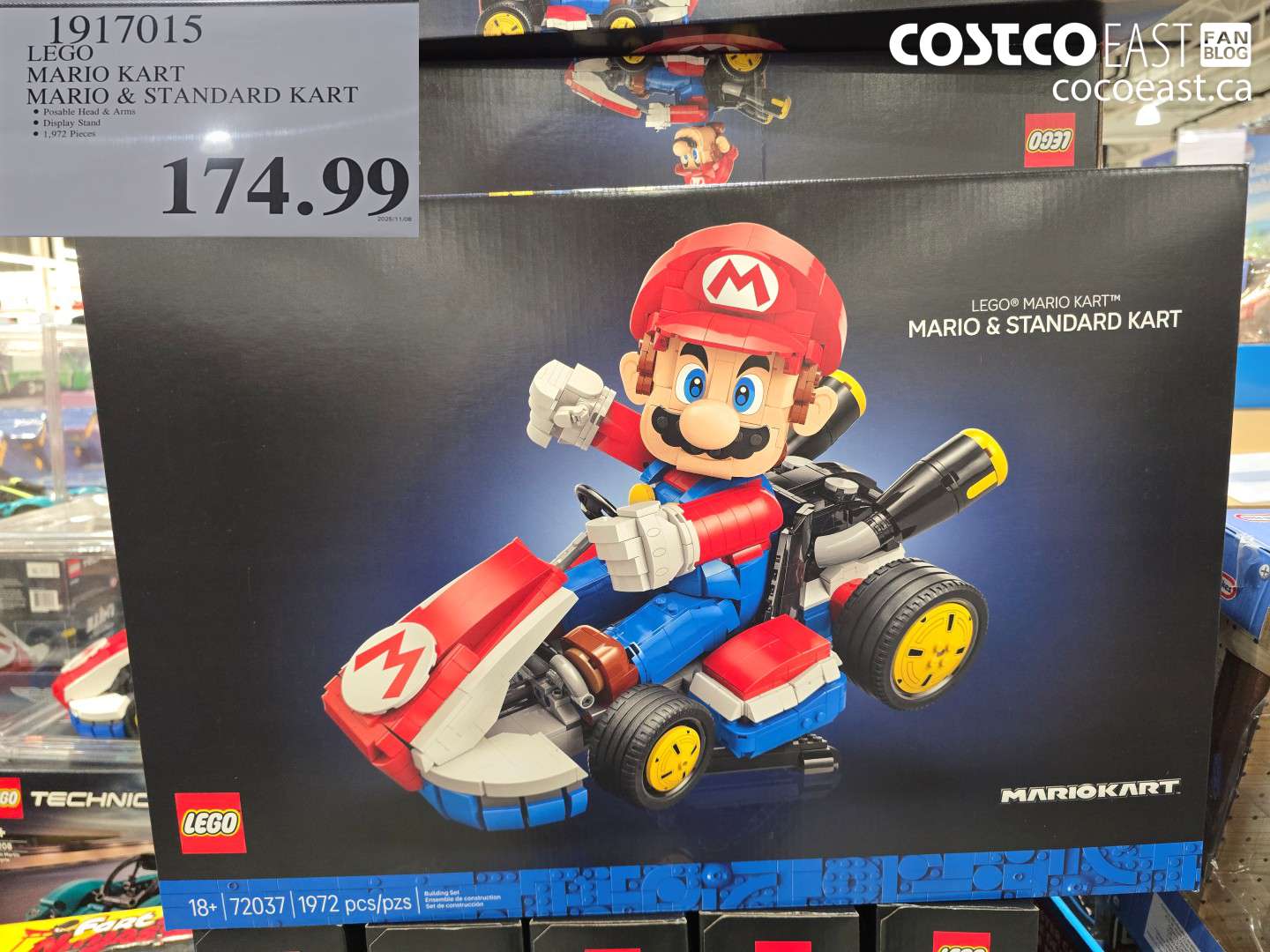 1917015 LEGO MARIO KART MARIO & STANDARD KART $174.99