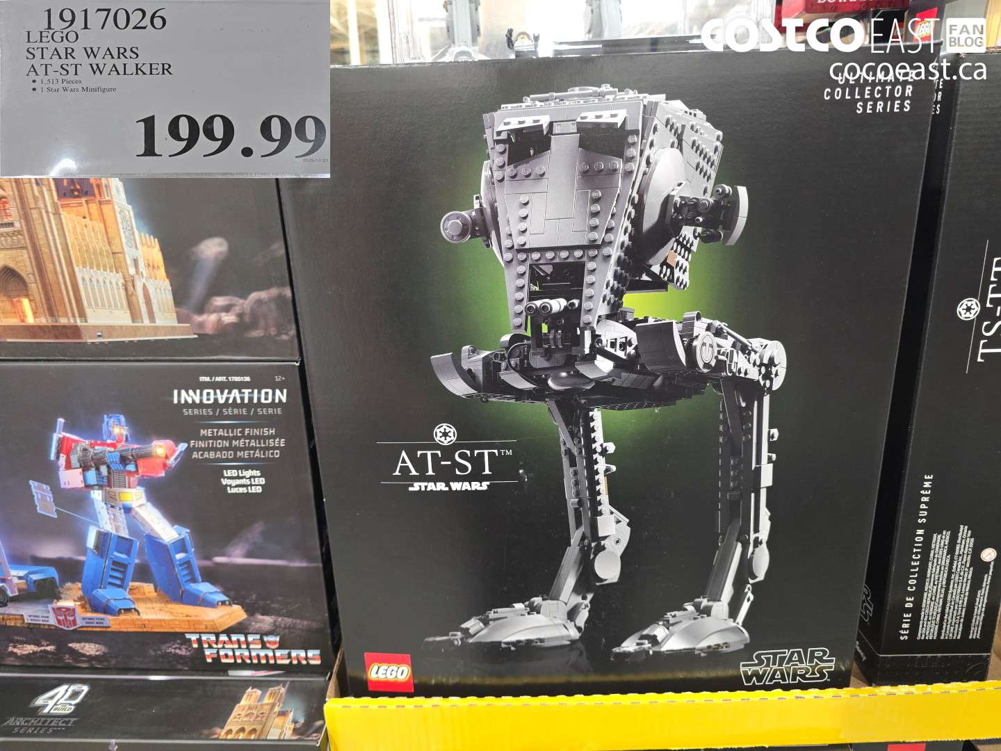 1917026 LEGO STAR WARS AT-ST WALKER $199.99