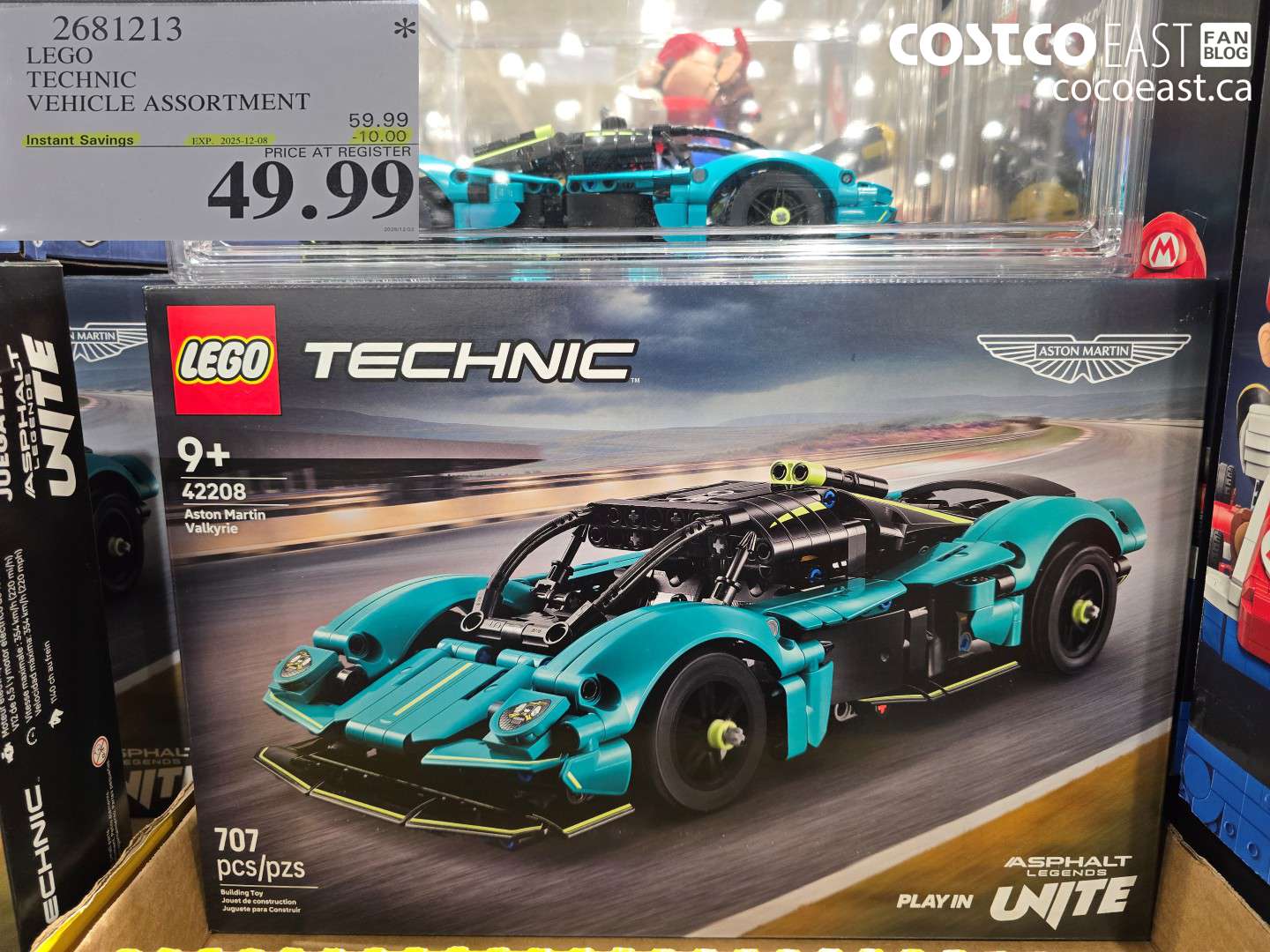 2681213 LEGO TECHNIC VEHICLE ASSORTMENT ($10.00 INSTANT SAVINGS EXPIRES ON 2025-12-08) $49.99