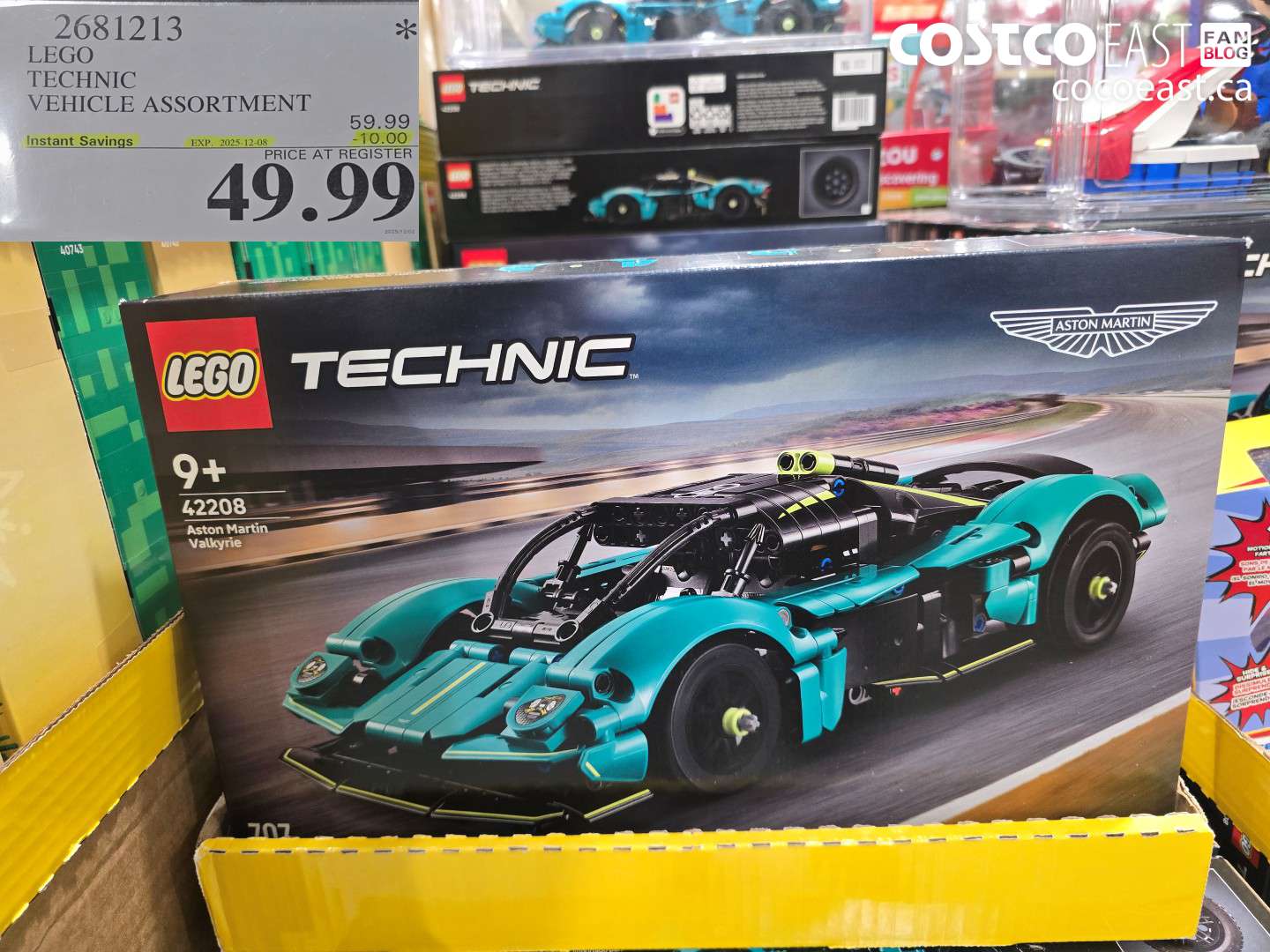 2681213 LEGO TECHNIC VEHICLE ASSORTMENT ($10.00 INSTANT SAVINGS EXPIRES ON 2025-12-08) $49.99