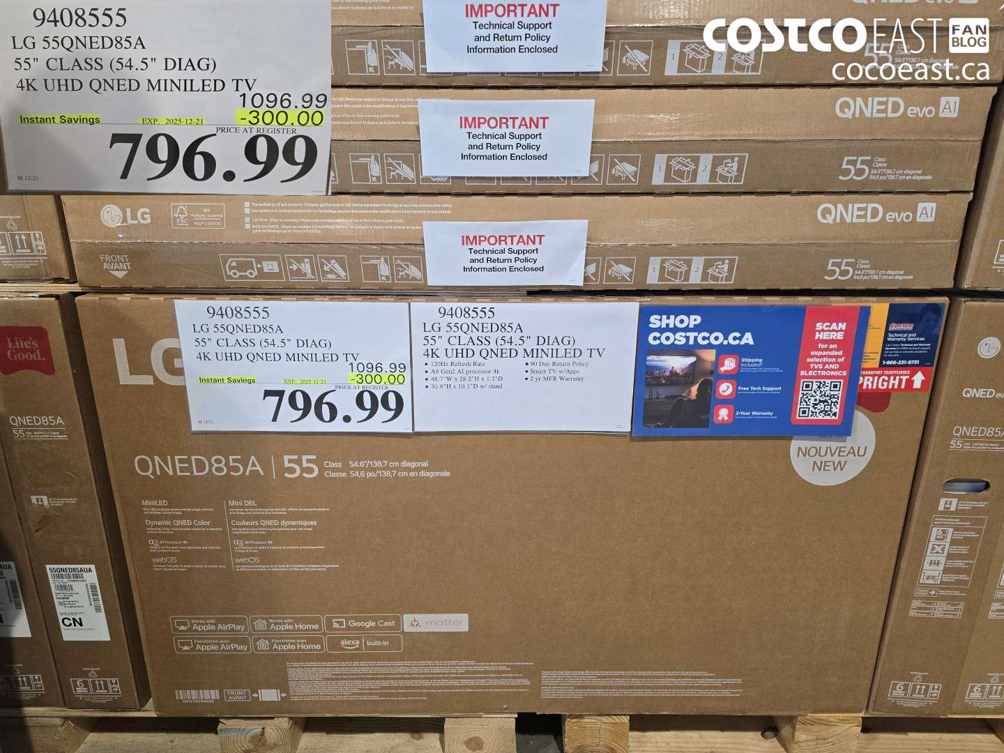 9408555 LG 55QNED85A 55