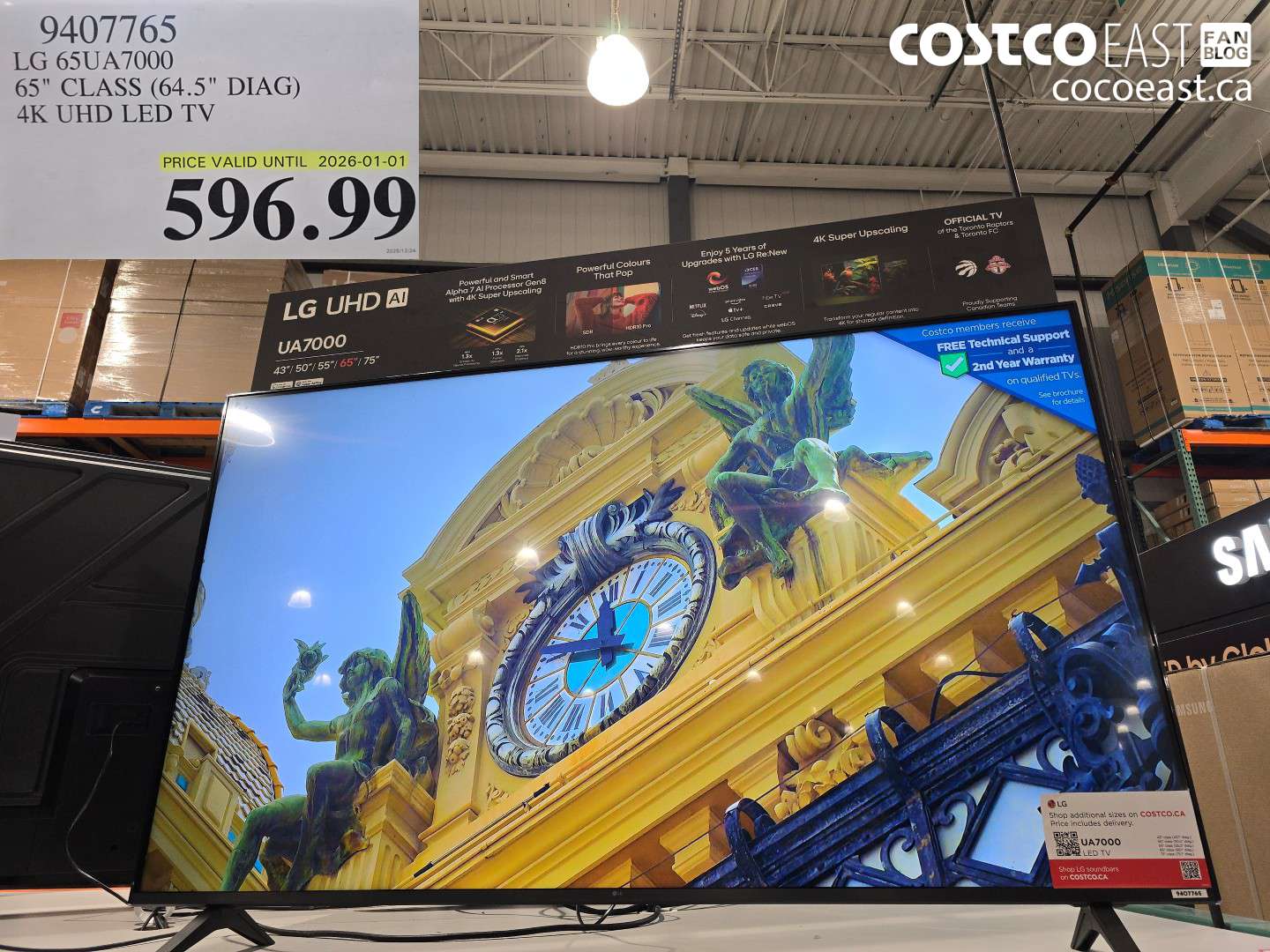 9407765 LG 65UA7000 65