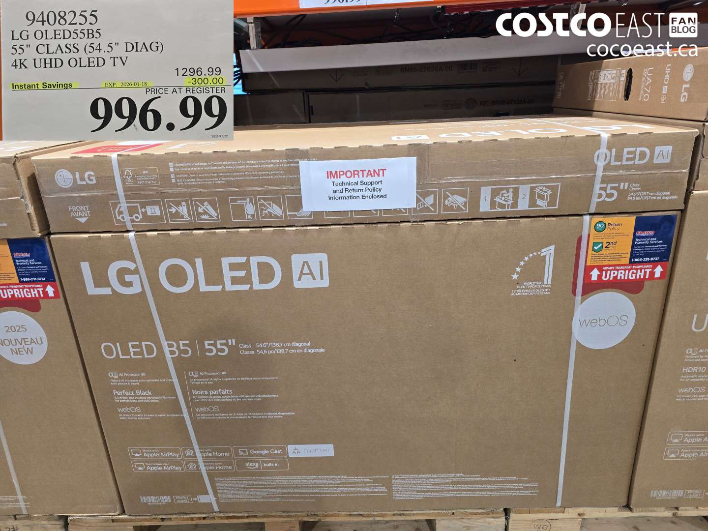 9408255 LG OLEDS5B5 55