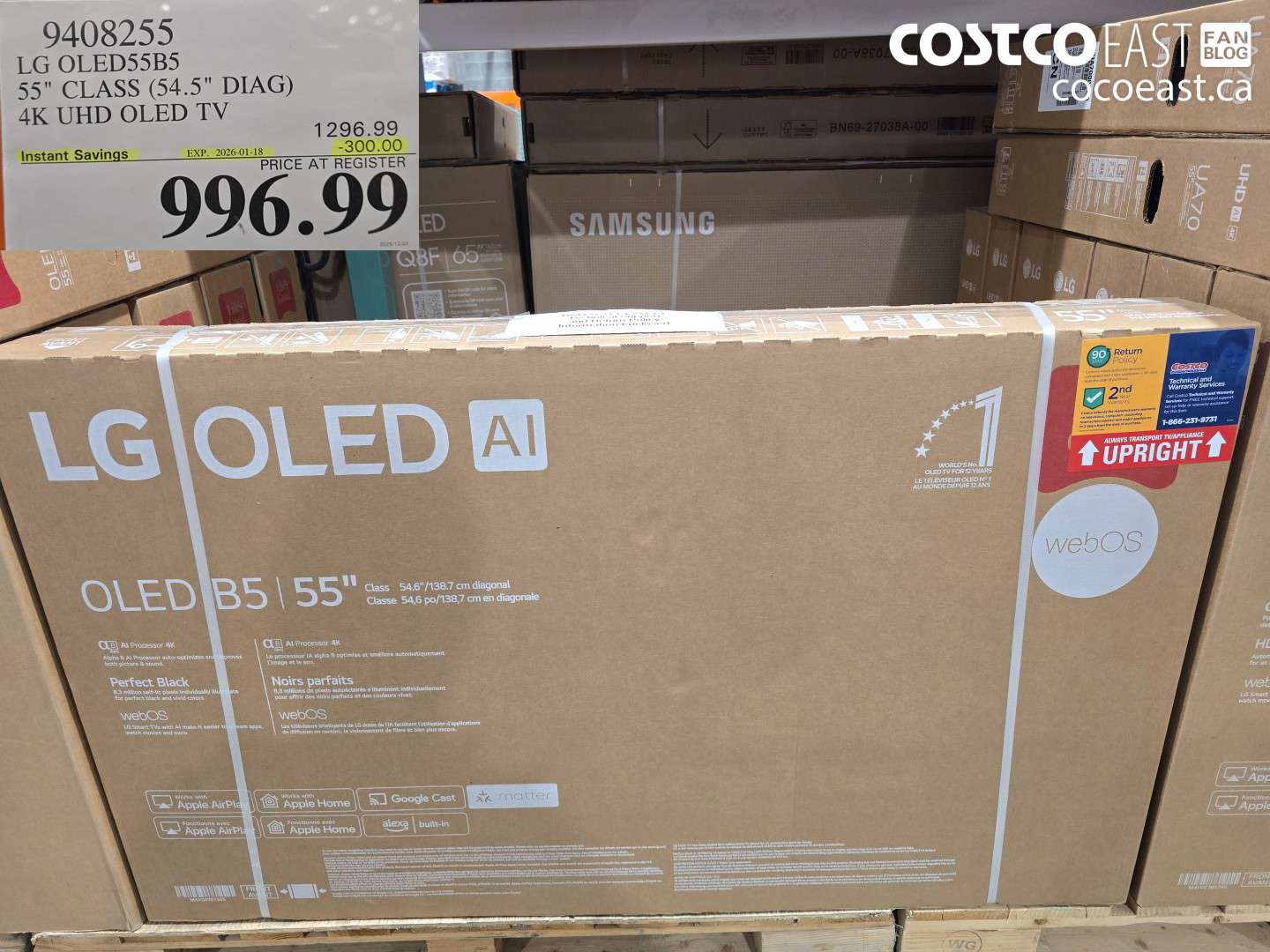 9408255 LG OLEDS5B5 55