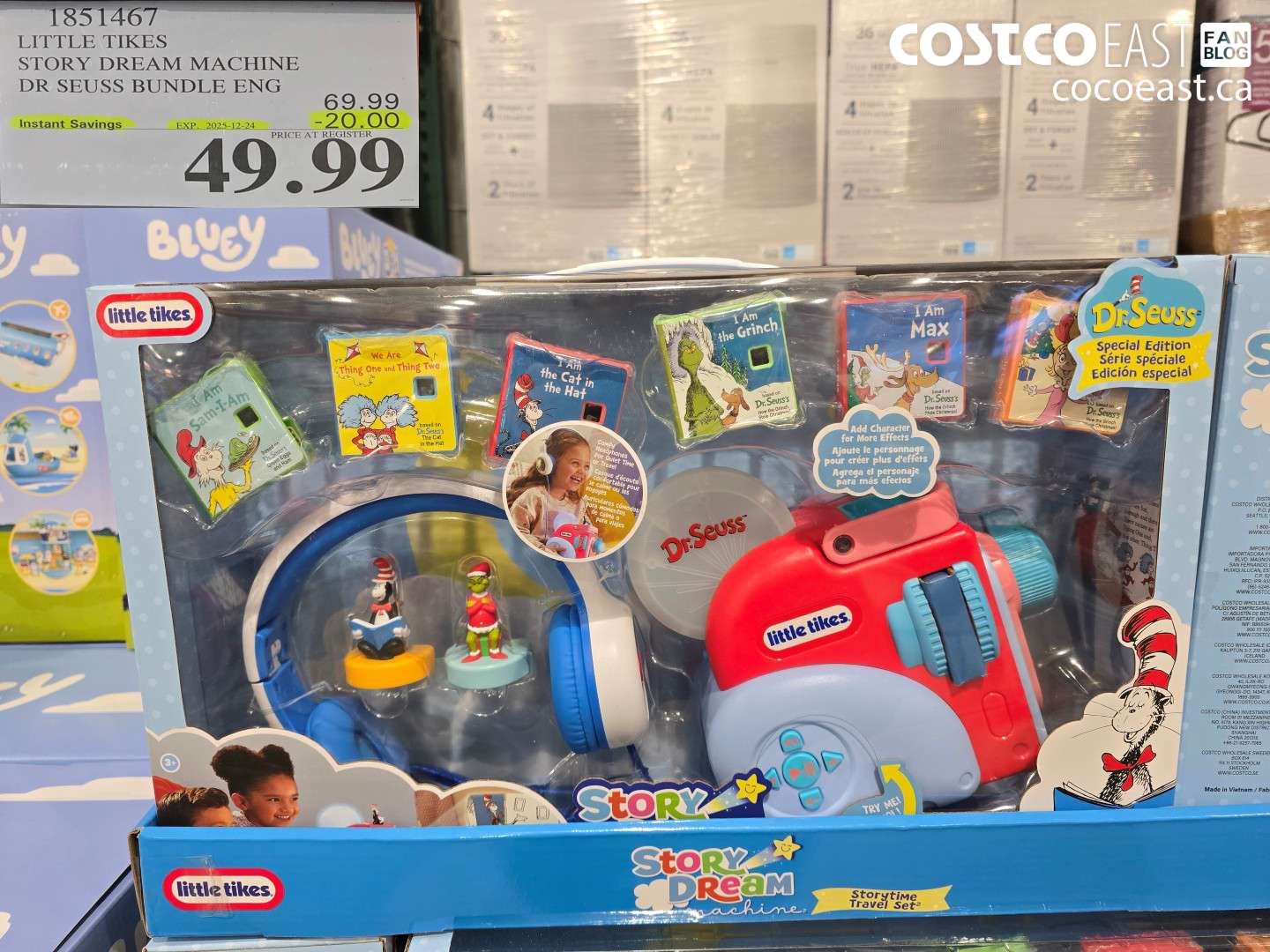 1851467 LITTLE TIKES STORY DREAM MACHINE DR SEUSS BUNDLE ENG ($20.00 INSTANT SAVINGS EXPIRES ON 2025-12-24) $49.99