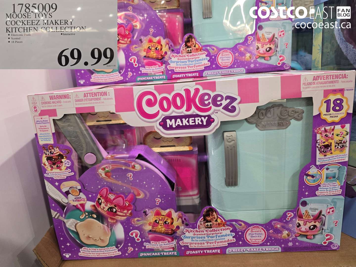 1785009 MOOSE TOYS COOKEEZ MAKERY KITCHEN COLLECTION $69.99