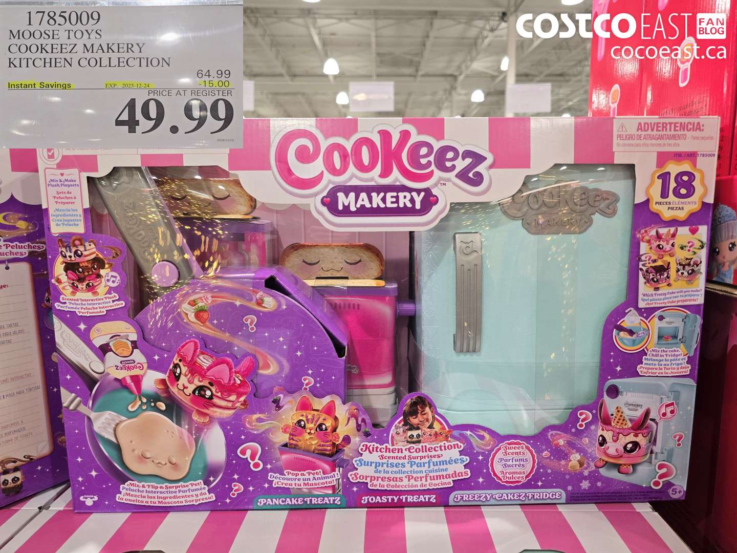 1785009 MOOSE TOYS COOKEEZ MAKERY KITCHEN COLLECTION ($15.00 INSTANT SAVINGS EXPIRES ON 2025-12-24) $49.99
